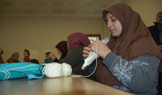 Gaziantep'te kadınlara yönelik el sanatları kursları
