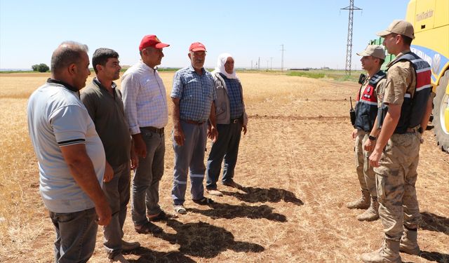 Kilis'te anız yangınlarına yönelik dron destekli denetim yapılıyor