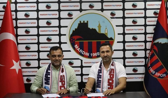 Mardin 1969 Spor'da teknik direktörlüğe Ahmet Cingöz getirildi