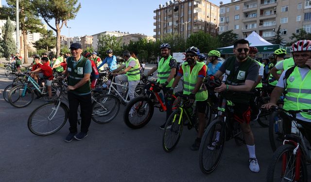 Mardin ve Şırnak'ta 12. Yeşilay Bisiklet Turu düzenlendi