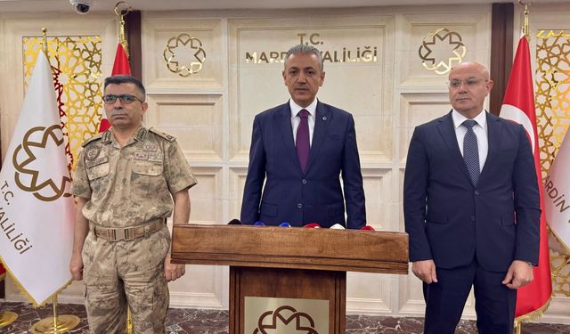 Mardin'de "Asayiş ve Güvenlik Değerlendirme Toplantısı" yapıldı