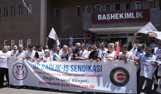 Öz Sağlık-İş Sendikası, işçilerin ücret ve özlük haklarının iyileştirilmesini talep etti