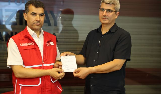 Şanlıurfa'da öğrencilerin tiyatro geliri Gazzeli çocuklara bağışlandı