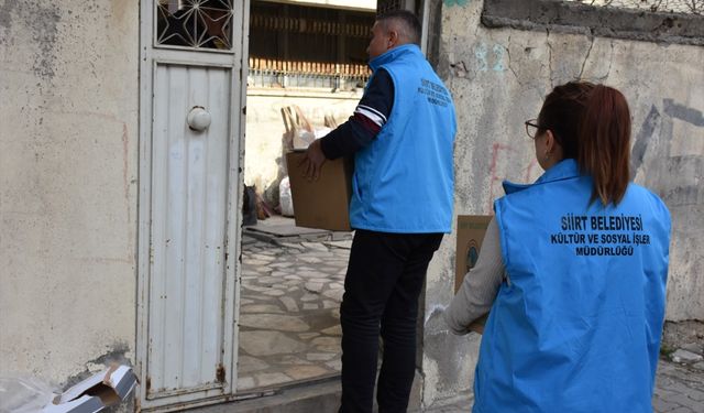 Siirt Belediyesinden 30 bin 54 kişiye sosyal destek sağlandı