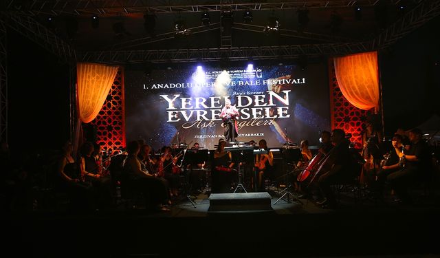 Tarihi Zerzevan Kalesi'nde '1. Anadolu Opera ve Bale Festivali' düzenlendi