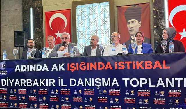 AK Parti Diyarbakır İl Başkanlığı Genişletilmiş İl Danışma Meclisi Toplantısı yapıldı