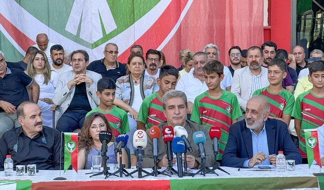 Amed Sportif Faaliyetler Kulübü Başkanı Baysal, basın mensuplarıyla bir araya geldi: