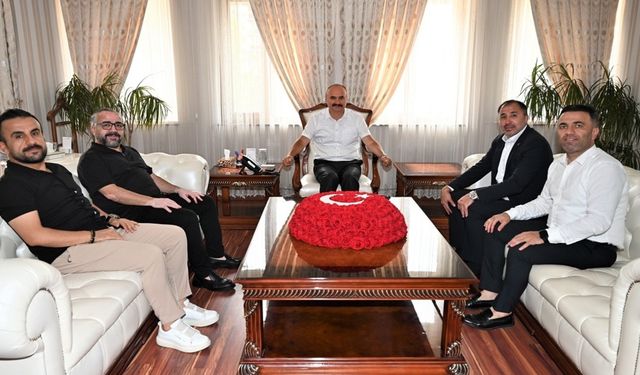 Judo Federasyonu Başkanı Huysuz'dan Vali Canalp'e Teşekkür