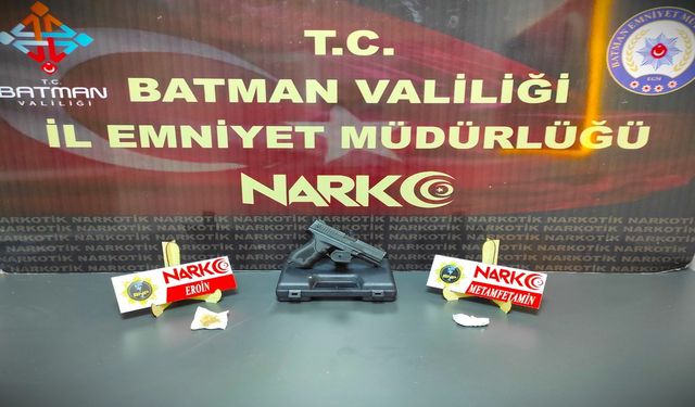 Batman'da Narkotik Operasyonu: 7 Tutuklama