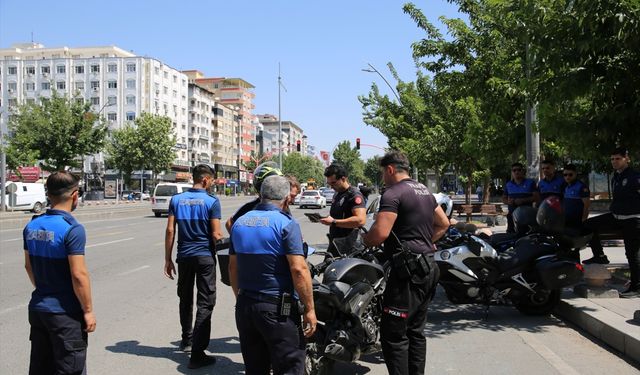 Batman'da Motosiklet Denetimi