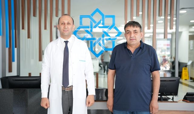 Beyin anevrizması nedeniyle bilinci kapanan hasta, ameliyatsız tedaviyle iyileşti