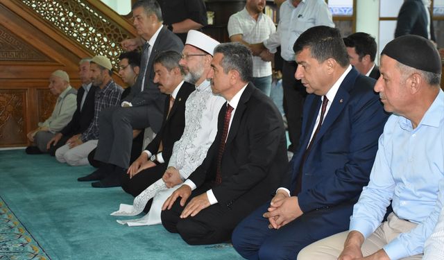 Diyanet İşleri Başkanı Erbaş Şırnak'ta, orman yangınlarının sona ermesi için dua etti