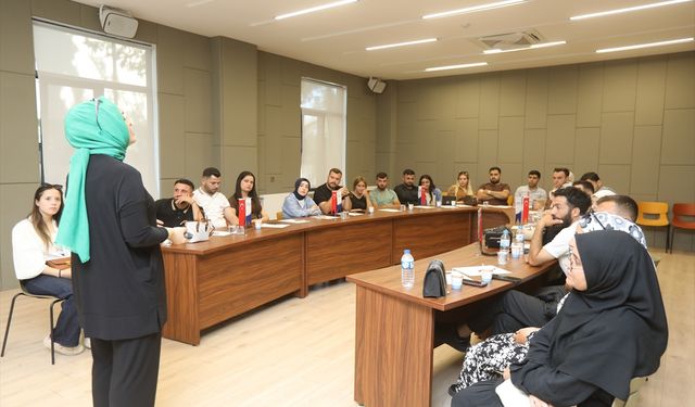 Gaziantep'teki aile akademisinde eğitim başladı