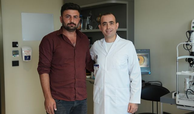 Görme kaybının eşiğindeyken Medipol'de olduğu ameliyatla sağlığına kavuştu