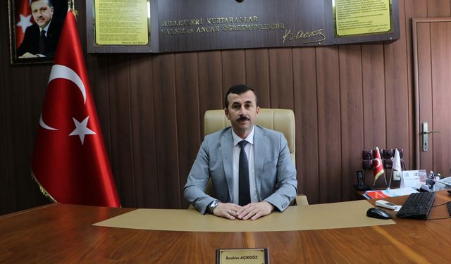 Kilis Milli Eğitim Müdürü Açıkgöz, görevine başladı