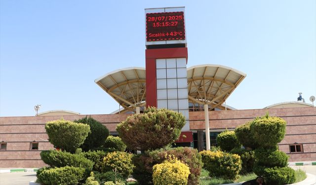 Kilis ve Şanlıurfa'da sıcak hava etkisini sürdürüyor