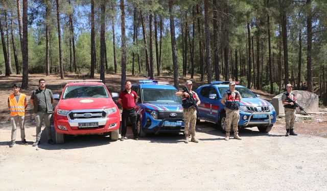 Kilis'te ormanlar yangınlara karşı jandarma tarafından denetleniyor
