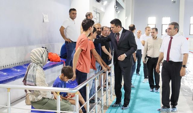 Kızıltepe Kaymakamı Şahin, yaz spor kurslarını ziyaret etti