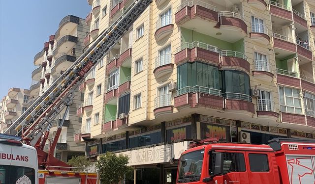 Kızıltepe'de evde çıkan yangın söndürüldü