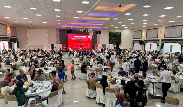 Mardin Valisi Akkoyun, şehit yakınları ve gazilerle bir araya geldi:
