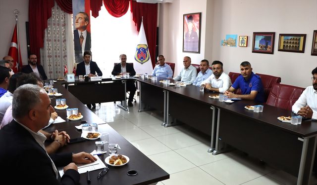Midyat'ta kurumların işbirliği çalışmaları değerlendirildi