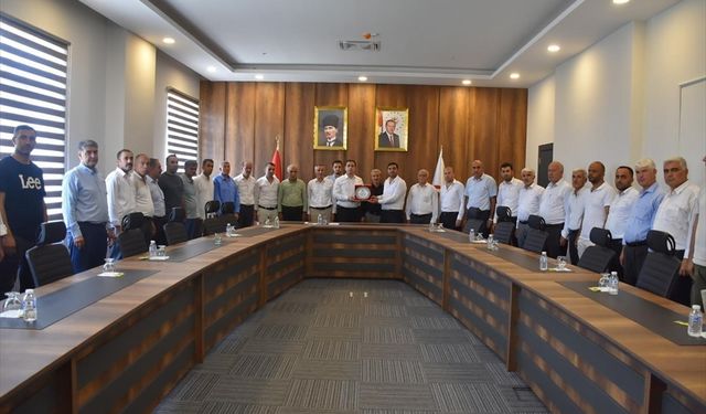 Sason Kaymakamı Furkan Başar'a muhtarlardan ziyaret