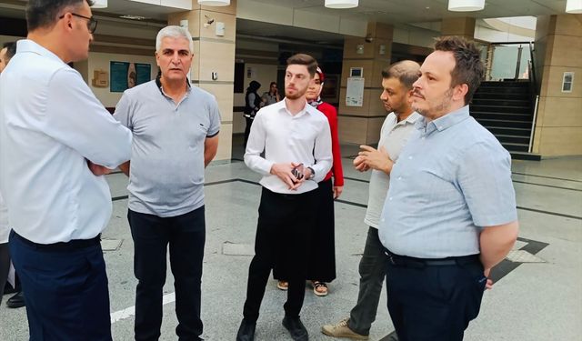 Siirt İl Sağlık Müdürü Hacıoğlu'ndan Siirt Eğitim ve Araştırma Hastanesi'ne ziyaret