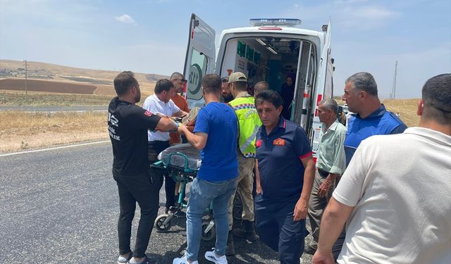 Siirt'te devrilen otomobilin sürücüsü yaralandı
