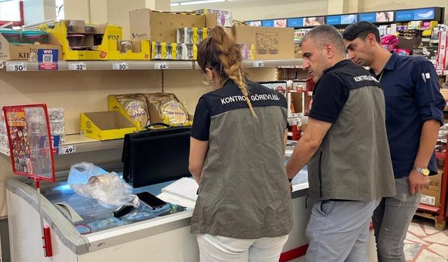 Siirt'te marketlerde denetim yapıldı