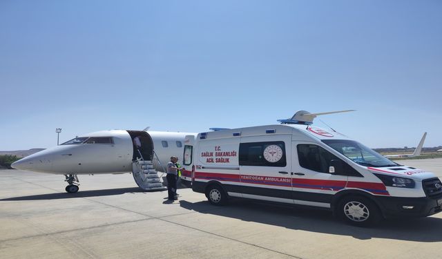 Batman'da Ambulans Uçak 33 Günlük Bebek İçin Havalandı