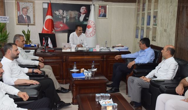 Milletvekili Nasıroğlu'ndan Tarım ve Orman İl Müdürlüğüne Ziyaret