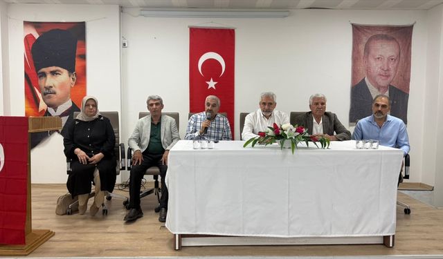 AK Parti Diyarbakır Milletvekili Ensarioğlu ile İl Başkanı İler Çermik'i ziyaret etti