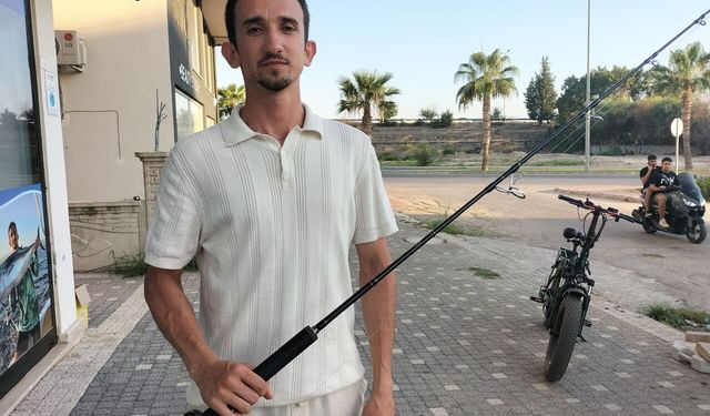 Antalya açıklarında amatör balıkçılar balina görüntüledi