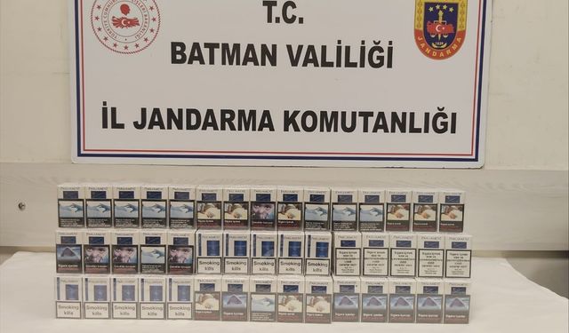 Batman Jandarması Kaçakçılığa Göz Açtırmıyor