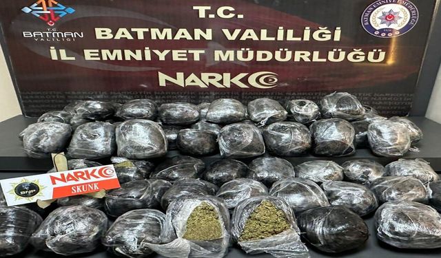 Batman 22 Kilo Skunk Ele Geçirildi