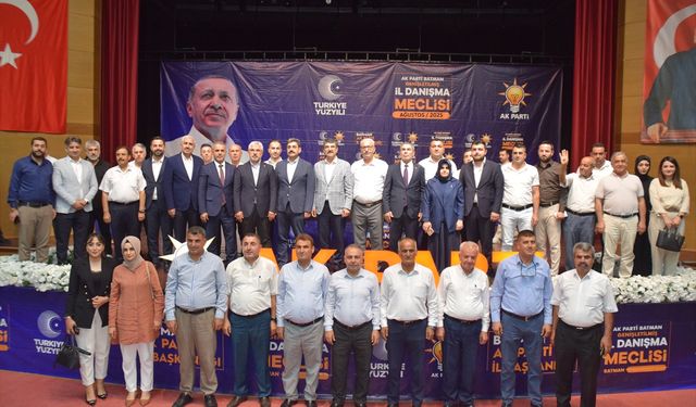 Batman'da 'AK Parti Genişletilmiş İl Danışma Meclisi Toplantısı' Yapıldı
