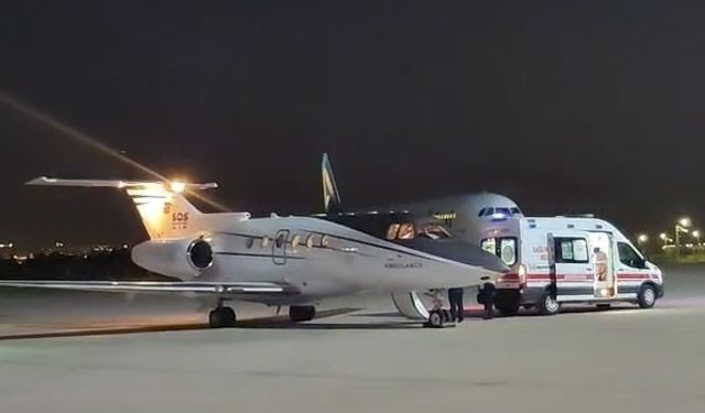 Ambulans Uçak Batman'dan 2 Hasta Taşıdı