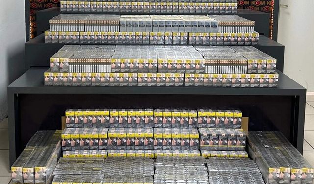 Batman'da 7.200 Paket Kaçak Sigara Ele Geçirildi