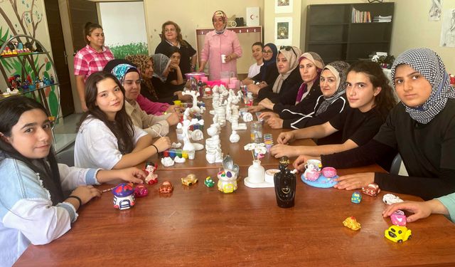Batmanlı kadınlar ÇATOM kurslarıyla ustalaşıyor