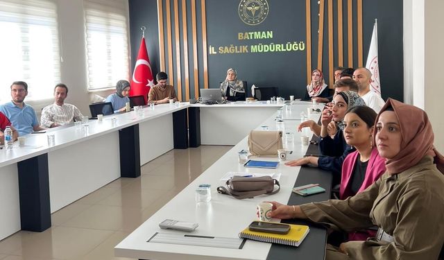 Batman'da Tütün Bağımlılığı Tedavisi Eğitimi