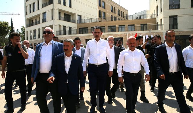 Çevre, Şehircilik ve İklim Değişikliği Bakanı Kurum, Adıyaman'da konuştu: