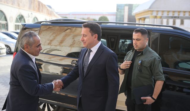 DEVA Partisi Genel Başkanı Babacan, Mardin'de konuştu: