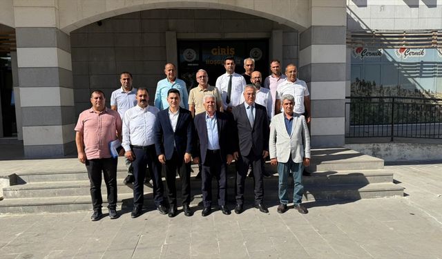 Diyarbakır İl Sağlık Müdürü Asiltürk'ten Çermik Kaymakamı Karataş ve Belediye Başkanı Karamehmetoğlu'na ziyaret