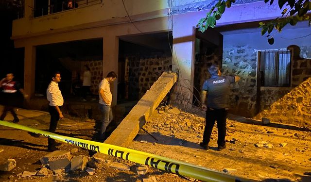 Diyarbakır'da bir evin balkonunun çökmesi sonucu 5 kişi yaralandı