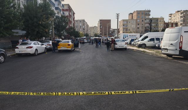 Diyarbakır'da Taksiden Kanlı Olay: Karısını Vurdu