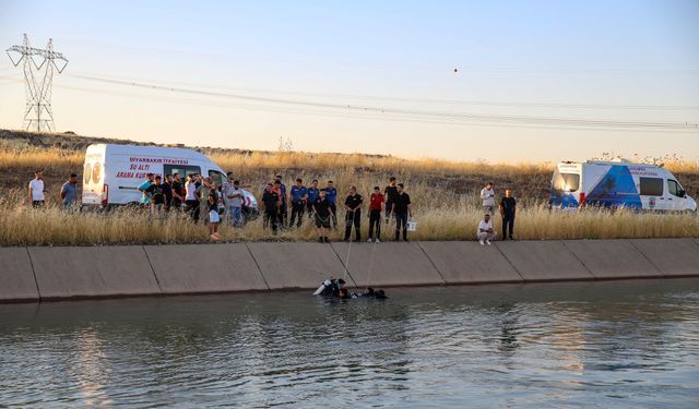 Diyarbakır'da serinlemek için sulama kanalına giren çocuk boğuldu