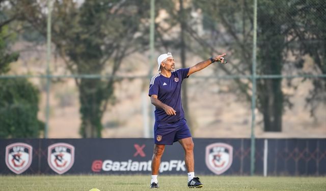 Gaziantep FK, Galatasaray maçı hazırlıklarını sürdürdü