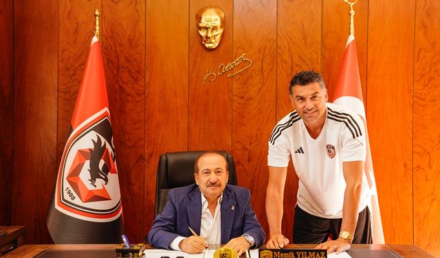 Gaziantep FK'de teknik direktörlük görevine Burak Yılmaz getirildi