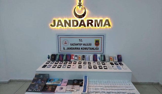 Gaziantep'te kaçakçılık operasyonunda 1 şüpheli yakalandı