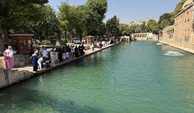Şanlıurfa'da kavurucu sıcaklar etkisini sürdürüyor
